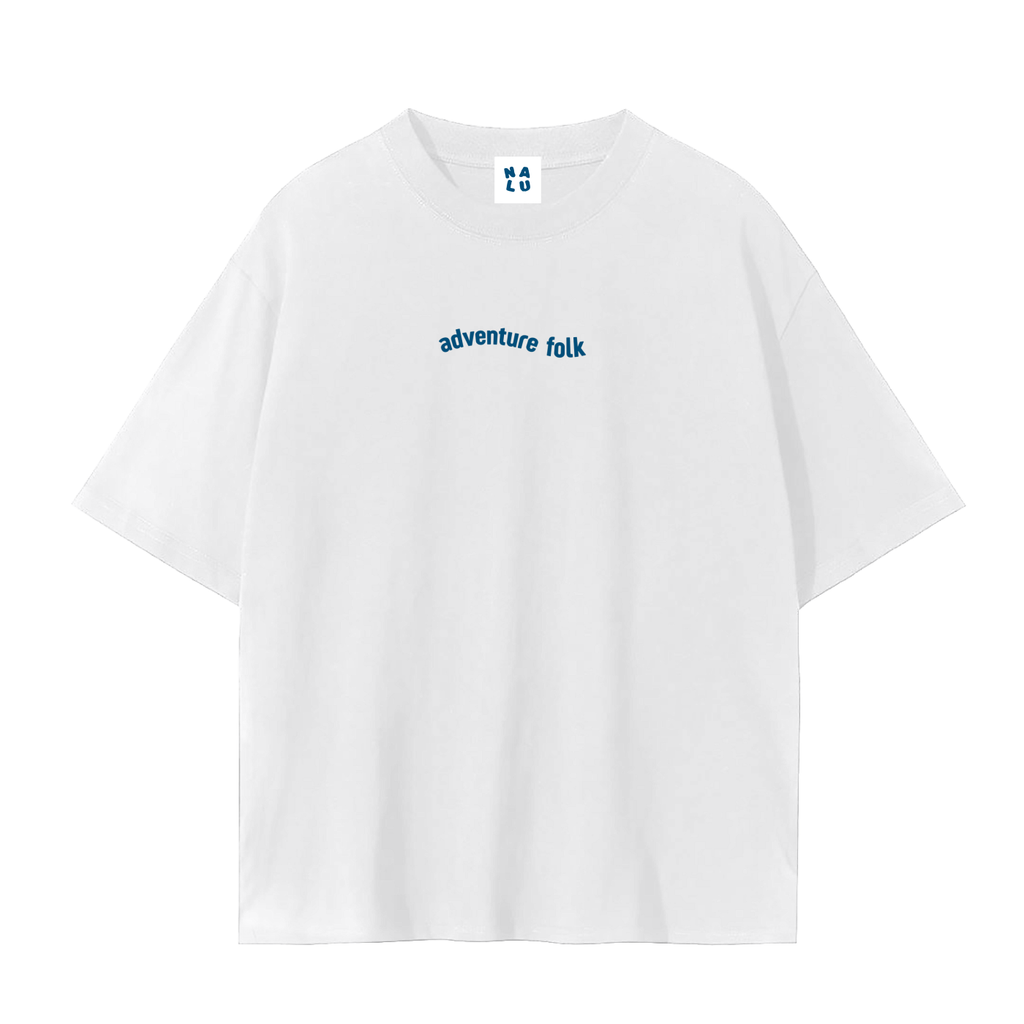 Adventure Folk - Chompy Shark (White)