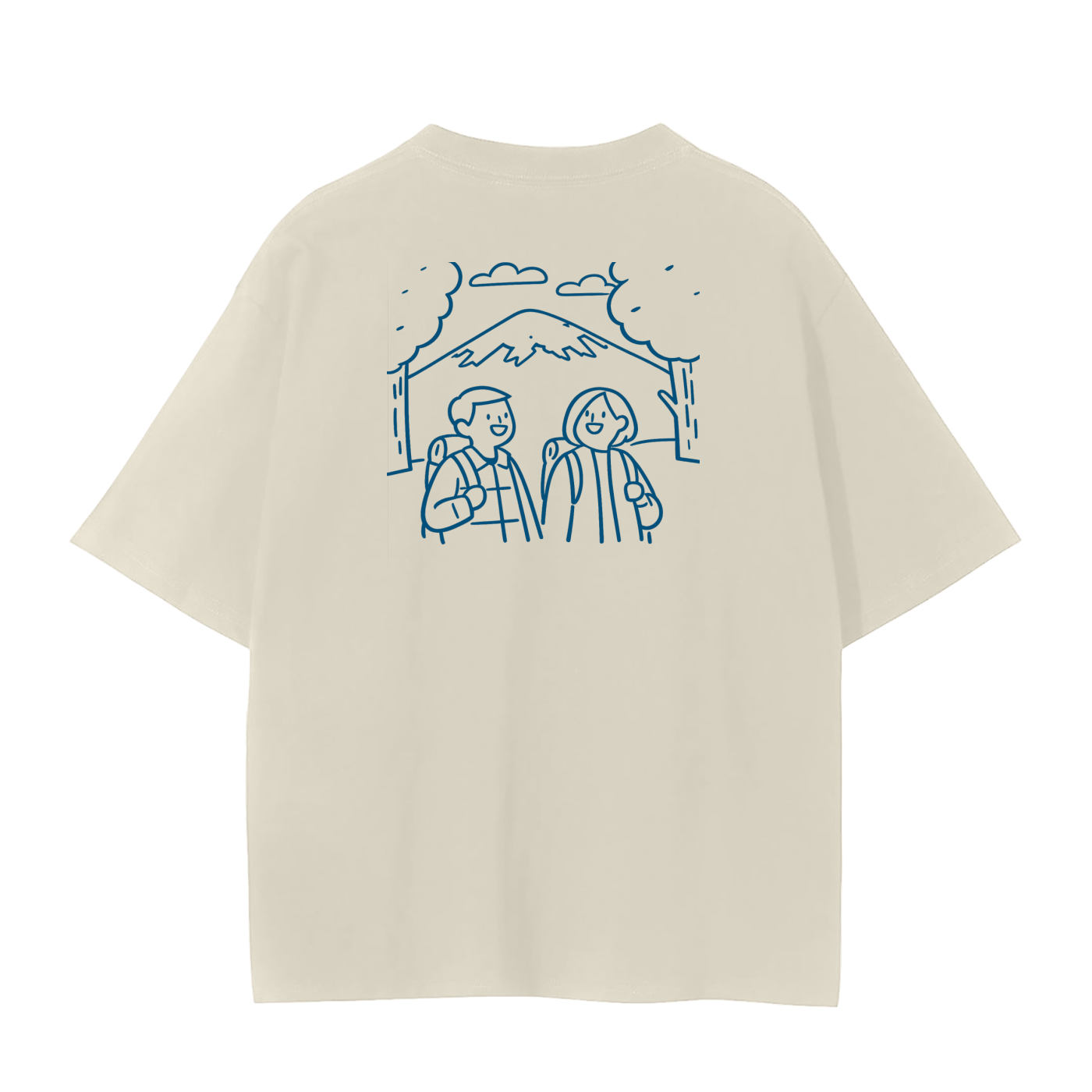 Adventure Folk - Hiking Club (Apricot)