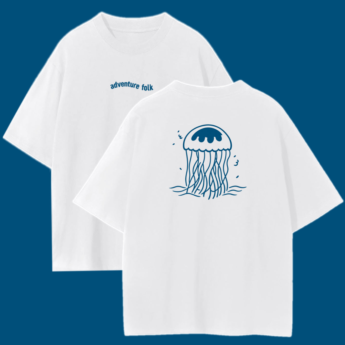 Adventure Folk - Luna Jellyfish (White)